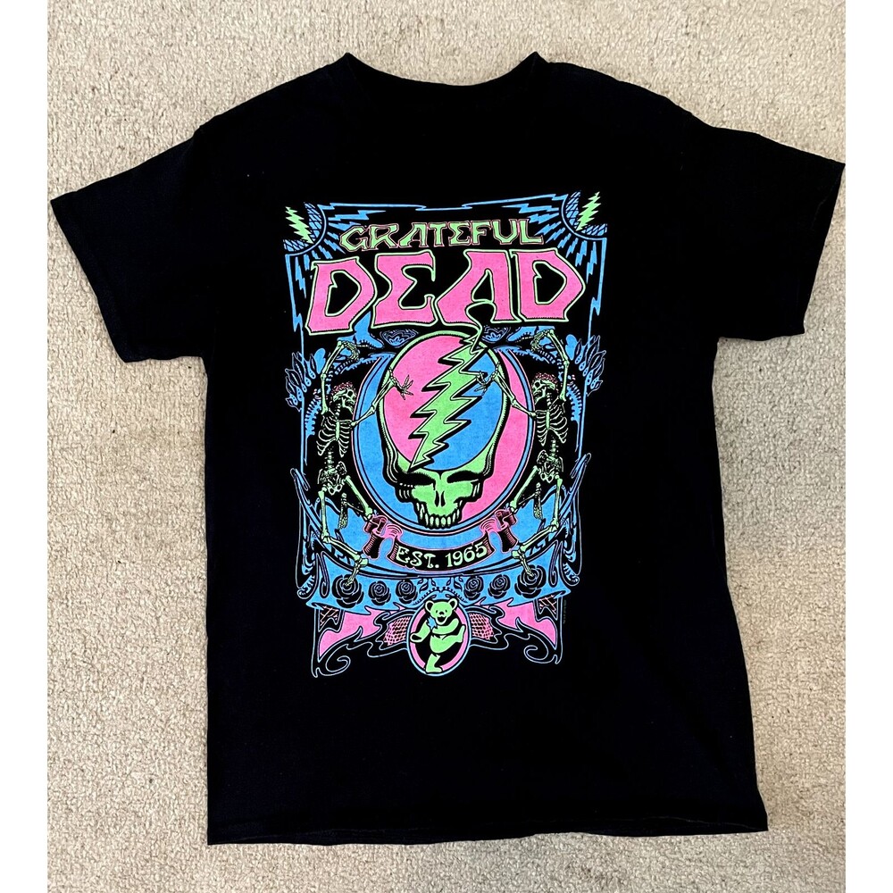 Liquid Blue Mens T-Shirt Grateful Dead S